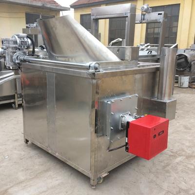 China High Productivity Automatic Batch Discharge Diesel Snacks Frying Machine Potato Chips Frying Machine Price zu verkaufen