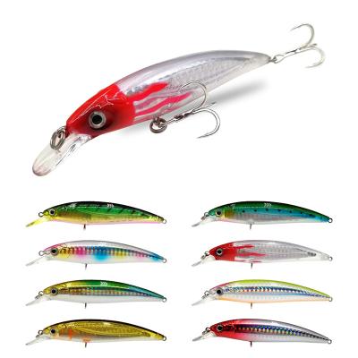 China High quality ABS plastic sharkman floating minnow 110mm/14.5g fishing hard lure plastic fishing lures for sale