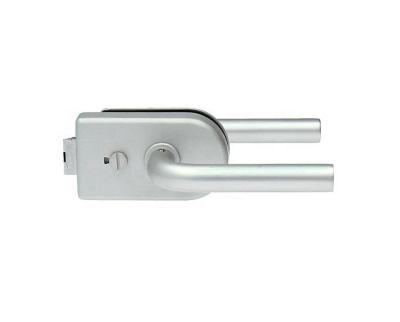 China European Style Aluminum Alloy WC Lock With Latch For Toilet Glass Door for sale