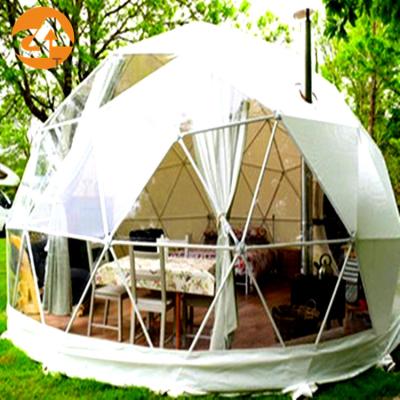 China GA Dome 4m Small Outdoor Garden Tent Metal / Garden Dome Tent 4x4 Waterproof for sale