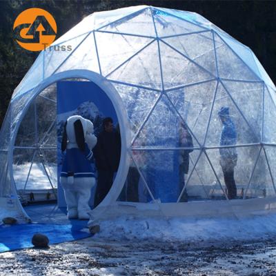 China GA Dome 5M Waterproof Dome Tent Clear / Acrylic Clear Dome for sale