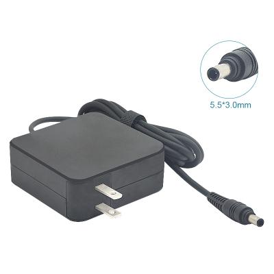 China LAPTOP suitable for Samsung 65/75/90 W notebook power adapter, laptop charger 60W 19V-3.16A interface 5.5*3.0mm for sale