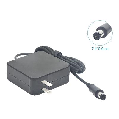 China LAPTOP suitable for Dell Laptop Charger Power Adapter Cable 19.5V4.62A 90W Universal 7.4*5.0mm Portable for sale