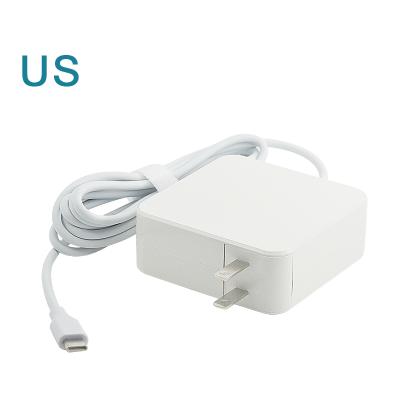 China 61w LAPTOP PD Wall Adapter Rohs 5.2v 9v 20.3v usb type fast c charger for macbook for sale