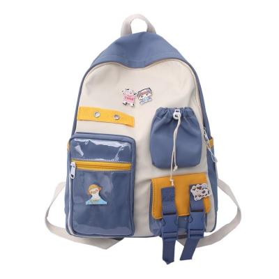 China Fashionable Durable IDS Style Ins Lady Backpack And School Bags For Casual Street Or Traveling Shortly for sale