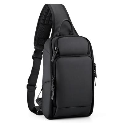 China Daliy / Outdoor Anti-theft Business Shoulder Cross - Waterproof Body Bag Mini Sling Bag With USB Filling for sale