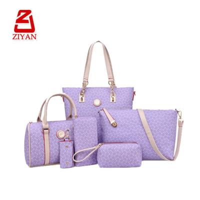 China Removable Hot Selling Six Piece PU Cross Handbag Set - Body Bag for sale