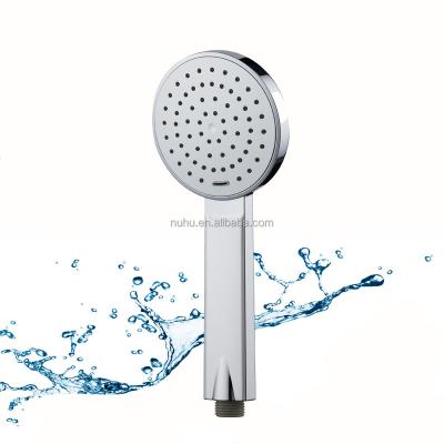 China Without Switch Yuyao Single Function High Pressure ABS Chrome Bathroom Hand Take Shower Heads for sale