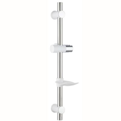 China Without Turnout Stainless Steel Easy Assemble Chromed Wall Mount Shower Head Holder Set, Shower Slide Bar, Shower Rail Set for sale