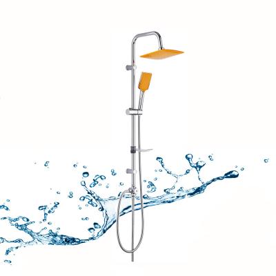 China NHS114 Electric Faucets Wholesale Cheap Price Hot And Cold Water Faucet Bath Shower Mixer Set for sale