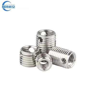 China High Strength SS304 Steel Self Tapping Thread Insert with Metric Thread Sizes M4 M6 M8 M10 M16 Fine/Coarse Thread Type for sale