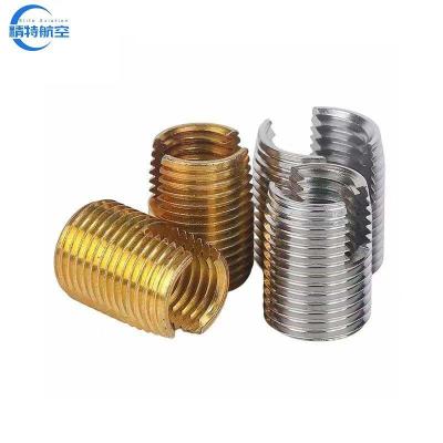 China Self-Tapping Insert with Circular Hole Brass Insert Nut 500pcs/bag and Payment Type T/T for sale