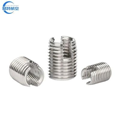 China 1d-3D Nominal Length Right Rotation Carbon Steel 3 Holes Fastening Self-Tapping Inserts Repair Internal Thread Fastener for sale