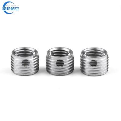 China Metric Thread Sizes Circular Hole Self-Tapping Insert Zinc Plated Brass Internal Thread Repair Fastener for Repair for sale