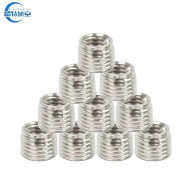 China Customized Non-Customized 500pcs/bag Whole Stainless 303 Steel Unc/Unf Self Tapping Thread Inserts Slotted Insert Nut for sale