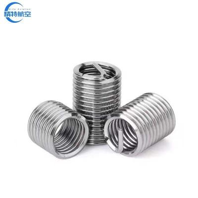 China Electronics Colorful M2-M24 Stainless Steel 304 Coil Threaded Insert 1d 1.5D 2D Nickel Plated for Surface Finishing for sale