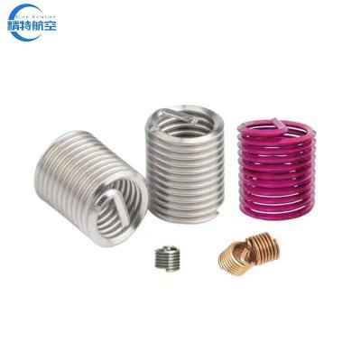 China Nominal Length 1d-3D A2 Stainless Steel Tanged Wire Coil Thread Insert for Industrial Thread Repair Solutions for sale