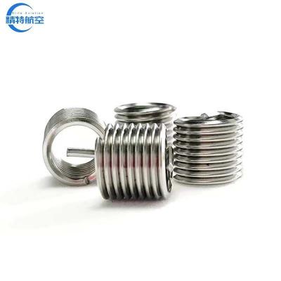 China EA-M15*1.5 Chrome Nickel Plated Unc/Unf Free Running Wire Thread Insert with Right Rotation for sale