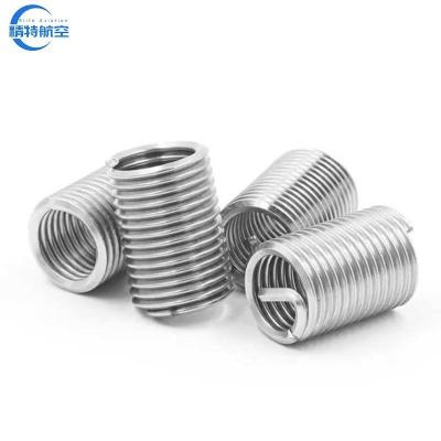 China Nickel Plated Anti-Vibration Blind-Hole Wire Thread Inserts for Strong Vibration Resistance for sale