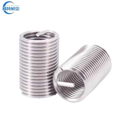 China Metric Thread Sizes Coarse Thread Wire Thread Insert Threaded Sleeve with Durable and Nickel Plated Surface Finishing for sale