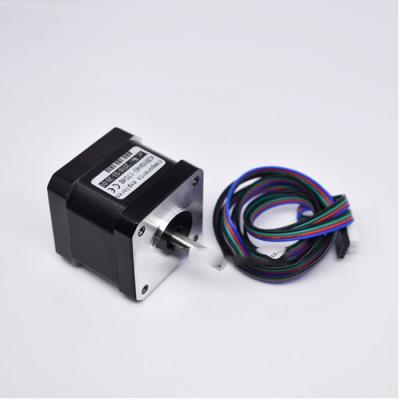 China Nema17 Stepper Motor Double Shaft 42BYGH40-1704B Engraving Machine 12V Stepper Motor 3D Printer for sale