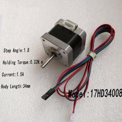 中国 42段階的なMotor/1.5A 34mmの17HD34008-22B 1.8程度3Dプリンター ステッピング モーター 販売のため