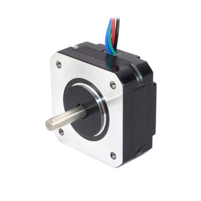 China Short Body Nema 17 Stepper Motor 20mm 16Ncm 1A Nema17 Step Motor 4-Lead 17HS08-1004S Motor for sale