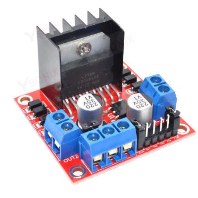 China Nuevo H regulador dual Board Module L298N de la impulsión del motor de pasos de DC del puente de L298 para el robot elegante del coche del motor de pasos de Arduino en venta