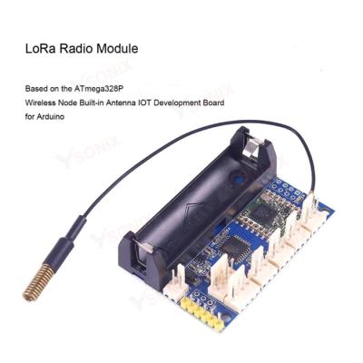 Cina 868mhz LoRa Radio Node V1.0 IOT Lora Module RFM95 SX1276 per Internet dell'antenna di Arduino ATmega328P 3.7-12V UFL delle cose in vendita