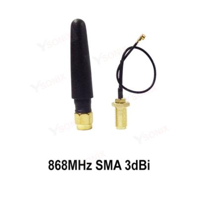 Cina 868MHz connettore maschio Antena dell'antenna 915MHz Lora Lorawan GSM 3bdi SMA 868 megahertz 915 megahertz Antenne 10cm RP-SMA/U.FL in vendita