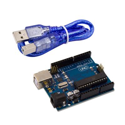 Chine Conseil de développement d'Arduino UNO R3 MEGA328P ATMEGA16U2 avec le câble d'USB à vendre