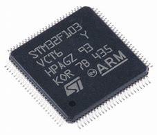 China Elektronische Bauelement-nordisches Halbleiter Rf-System STM32F103VCT6 IC zu verkaufen