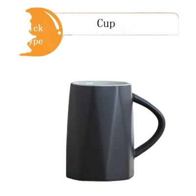 China New Fashion 2022 Nordic Disposable High Quality Home Office Coffee Modern Simple Ceramic Mug for sale