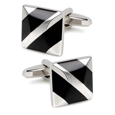 China ALLOY Personalized Customized Name Metal Designer Luxury Logo Mens Cufflinks for sale