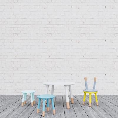 China PANEL Guaranteed quality proper price comfortable furniture Child's table and child's chair Baby's table baby's chair for sale