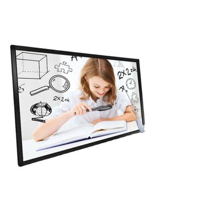 China Indoor perfect! wall mount lcd screen muilti function touch screen all in one education electronic teaching board 55inch to 84inch for sale