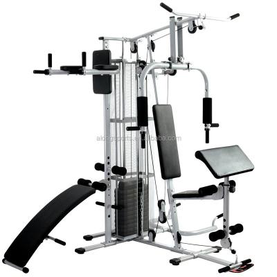 China new 120kg multi station gymnasium HG470 integrated home fitness gym multi station home equipment for sale