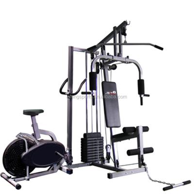 China 120kg Multifunctional Home Gym Equipment With Exercise Bike for sale