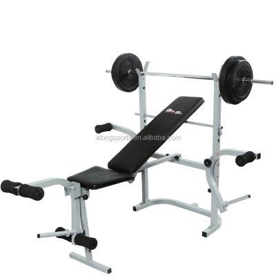 China 100kg Fitness Equipment Home Gym Weightlifting Exercise Bench W281 for sale