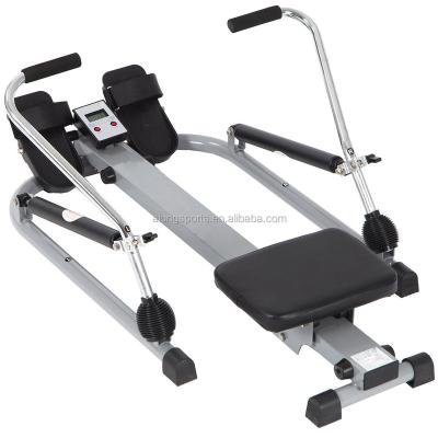 China 100kg Gymnasium Workout Fitness Equipment Rowing Machine Exercise Equipment Home Hydraulic Double Rower RM206 for sale