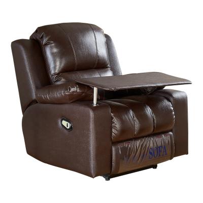 China Top Selling Modern Massage Sofa With Genuine Leather Living Room Recliner High Level Electric Sofa for sale