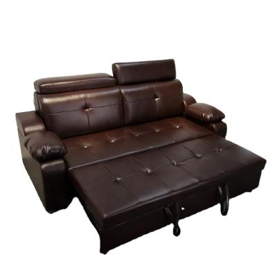 China High Quality Reclining Storage Leather With Bed Folding Come Modern Sofa Set Designs For Living Room Furniture for sale