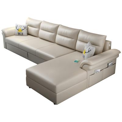 China New Design Modern Chair Sofa Set Sectional Furniture L Shape Attractive Durable Living Room Style for sale