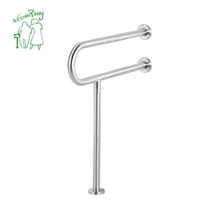 China Eco-friendly Bathroom Bath Tub Toilet Safety Grip Shower Grab Bars WC Armrest Non-Slip Grab Rails Stainless Steel Elder Disabled Grab Bar for sale