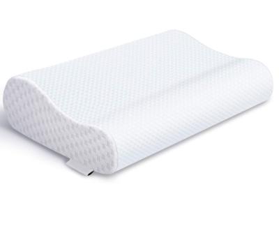 China Amazon New Foldable Memory Foam Polyester Sleep King Bed Pillow Cervical Vertebra Memory Foam Pillow for sale