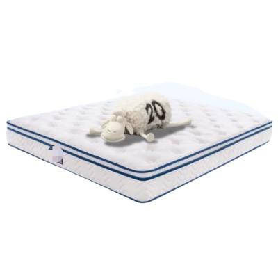 China Comfortable Constant Temperature Gel Memory Foam 3 Zone Pocket Foldable Individual Spring Mattress for sale