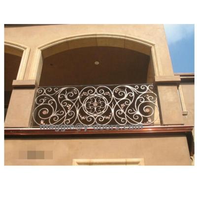 China Iron Wrought Iron Railing Design Balcony Railing For Outdoor Garden, Homes, Villas, School Customized Size for sale