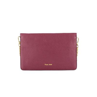 China 2019 Fashion Stylish Manufacturer Custom Leather Clutch Bag for sale