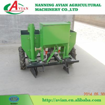 China 2 Rows Small Potato Planter Tractor Mounted Potato Planting Machine Seeder 2 Rows Potato Planter for sale