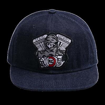 China Customized COMMON Gorras Cheap Logo Panel Mesh Running Flat Bill Snap Back Trucker Hat 6 for sale